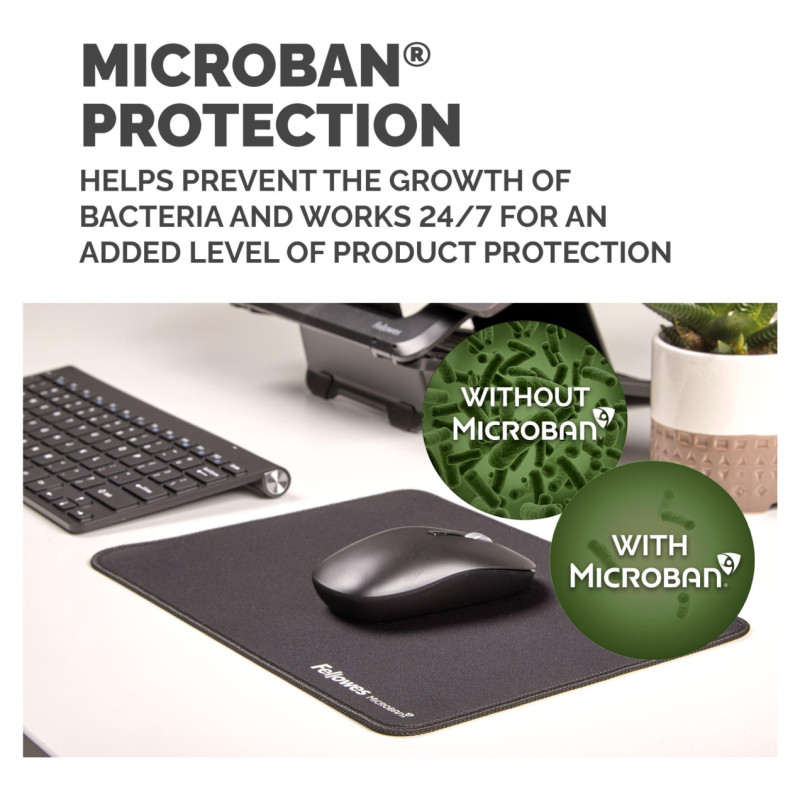 Fellowes MOUSE PAD BREYTA XL/BLACK 100138995 FELLOWES