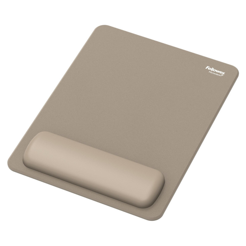 Fellowes MOUSE PAD WRIST REST XL/SAND 100142564 FELLOWES