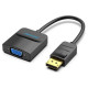 Vention I/O ADAPTER DP TO VGA/0.15M BLACK HBFBB VENTION