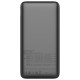 Canyon Power Bank PB-240, 25000mAh PD140W display power bank,Size160.0x82x27 mm Weight 508+-10g, Dark Grey