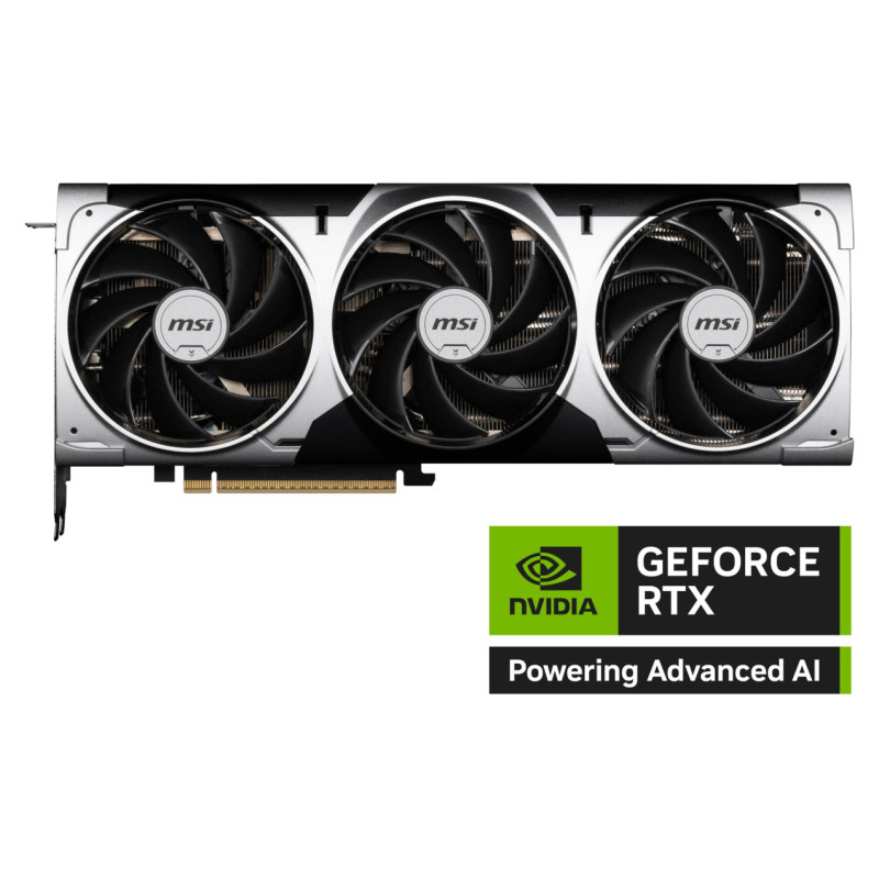 MSI Graphics Card|MSI|NVIDIA GeForce RTX 5080|16 GB|GDDR7|256 bit|PCIE 5.0 16x|Dual Slot Fansink|1xHDMI|3xDisplayPort|RTX508016GVENTUS3XOC