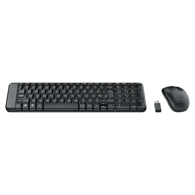 Logitech MK220 Wireless Combo - BLACK - RUS