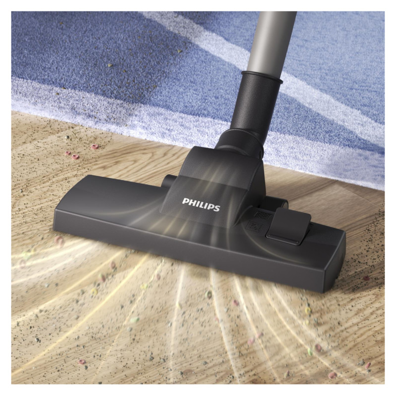 Philips Vacuum Cleaner|PHILIPS|Input power 800 W|Dust capacity 3 L|Cylinder vacuum|Cleaning type Dry|Dust container Dust bag|Colour Black/Beige|XD1101/10