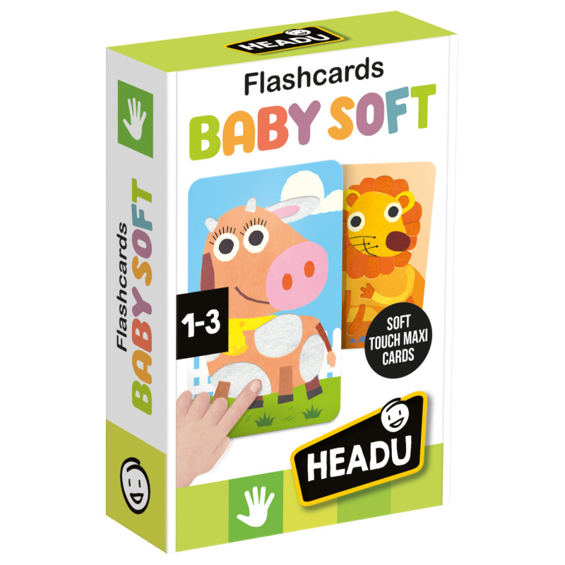 Headu Mīkstās mācību kartītes zīdaiņiem