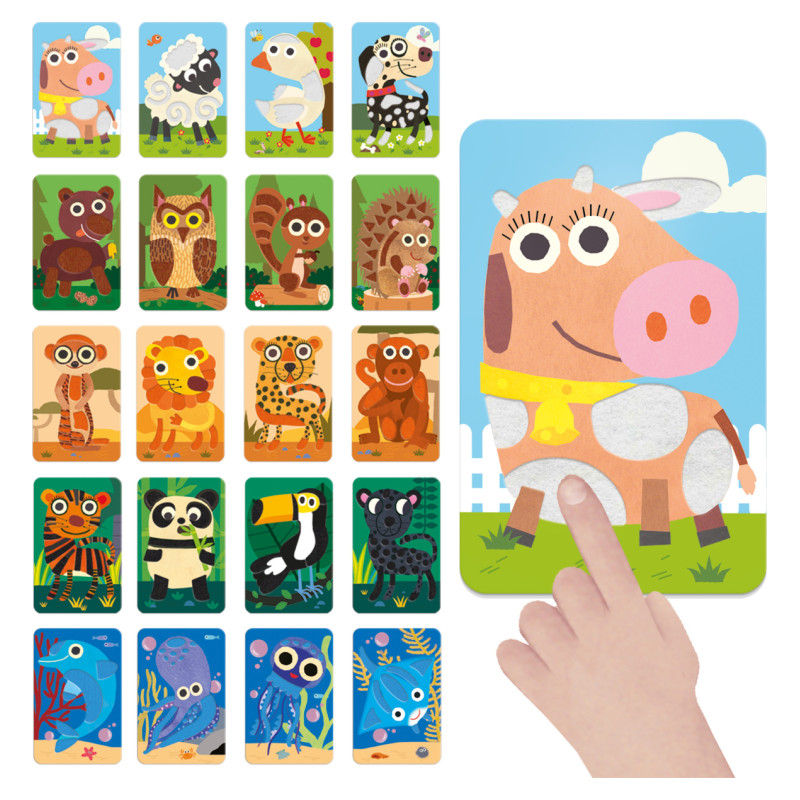 Headu Mīkstās mācību kartītes zīdaiņiem