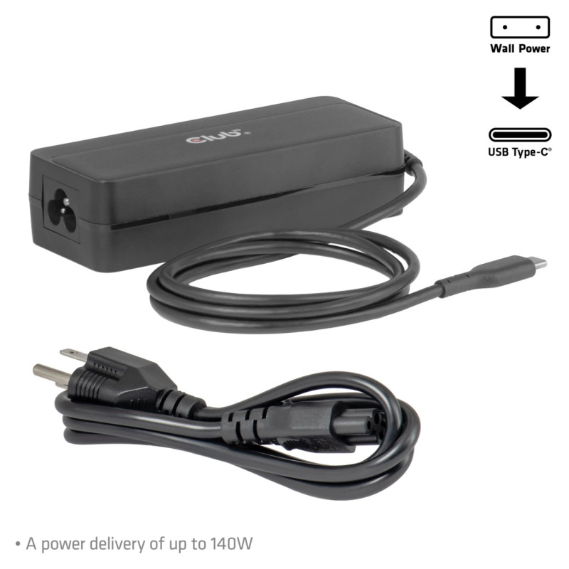 Club3D NB CHARGER USB-C 140W/CAC-1932 CLUB3D
