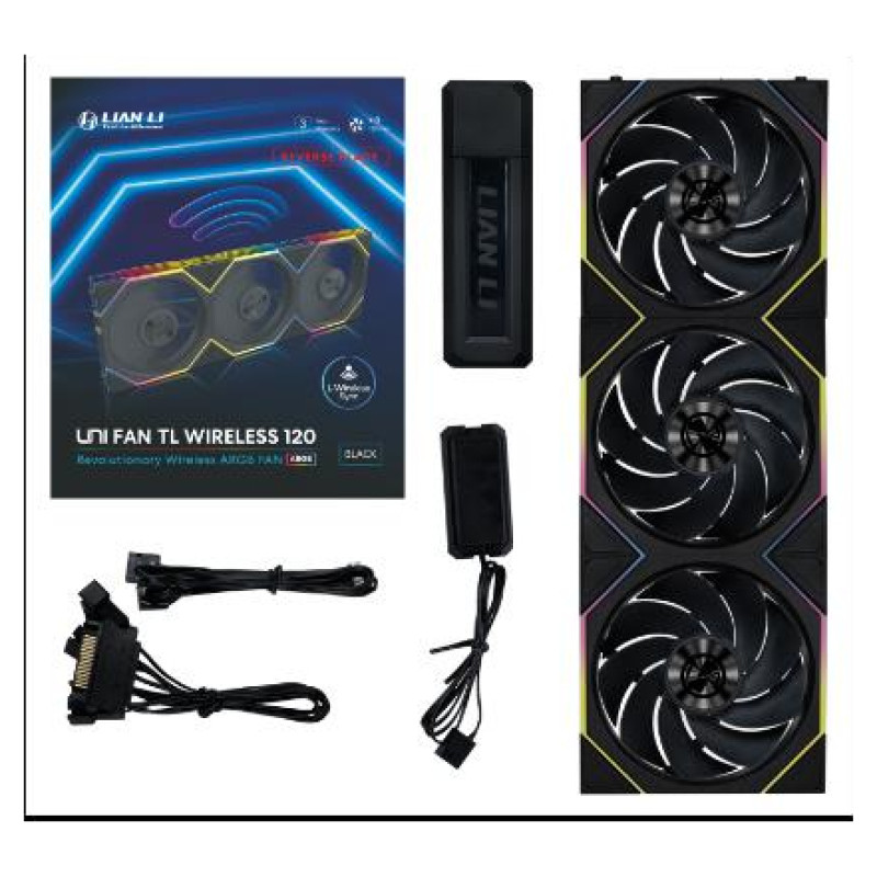 Lian Li CASE FAN 120MM WRL 3PCS/G99.12RTL1W3B.00 LIAN LI