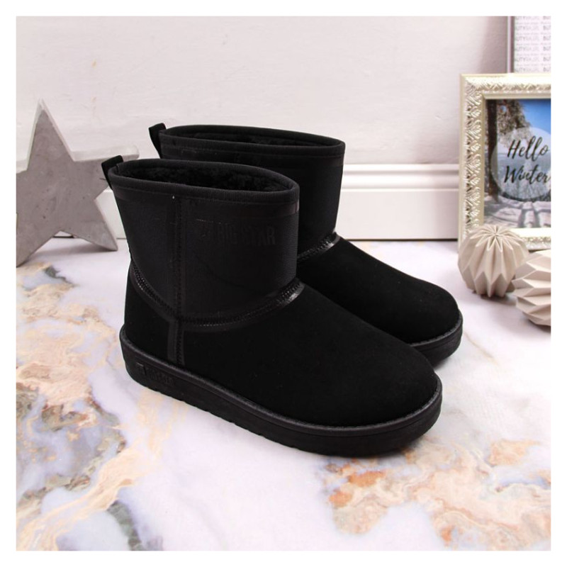 Big Star Black snow boots on the Big Star W INT1751B platform (39)