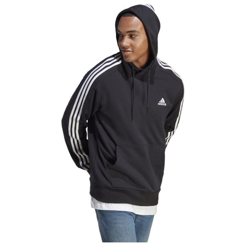 Adidas Essentials French Terry 3-Stripes Hoodie M IC0435 (2XL)