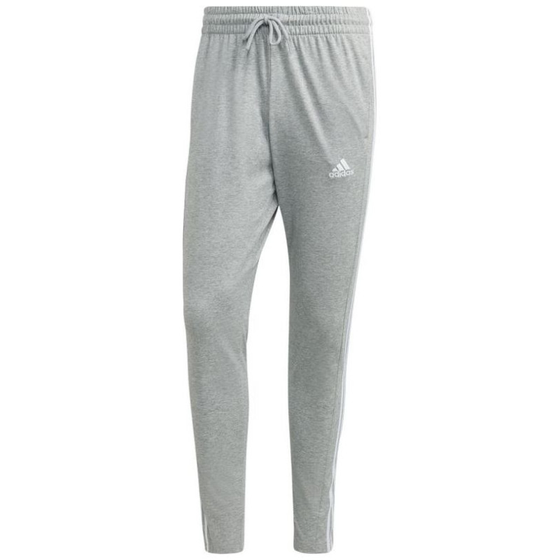 Adidas Essentials Single Jersey Tapered Open Hem 3-Stripes M IC0046 pants (2XL)