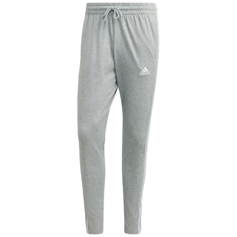 Adidas Essentials Single Jersey Tapered Open Hem 3-Stripes M IC0046 pants (2XL)