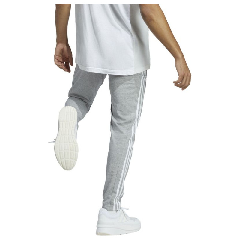 Adidas Essentials Single Jersey Tapered Open Hem 3-Stripes M IC0046 pants (2XL)