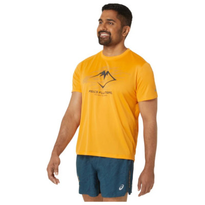Asics Fujitrail Logo SS Top M 2011C981-800 T-shirt (XL)