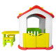Lean Toys* Dārza mājiņa ar mēbelēm (5515)