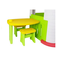 Lean Toys* Dārza mājiņa ar mēbelēm (5515)