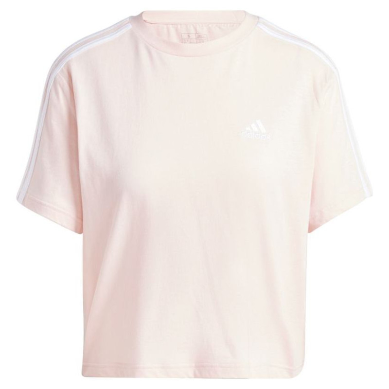 Adidas Essentials 3-Stripes Single Jersey Crop Top W IY4227 (S)