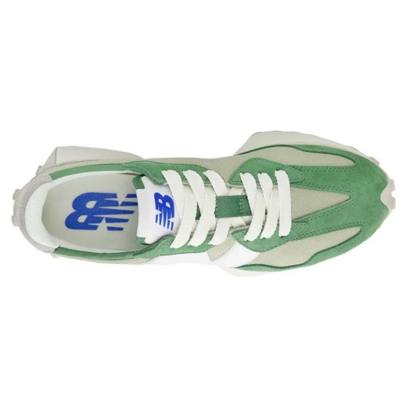 New Balance Women's/men's sneakers New Balance 327 sports shoes suede green (U327CE) (44.5)