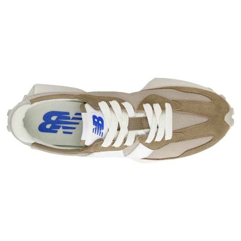 New Balance Women's/men's sneakers New Balance 327 sports shoes suede brown (U327CH) (43.0)