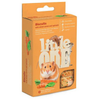 Mealberry Little One Biscuits with carrot and spinach for small animals 5х7g in box