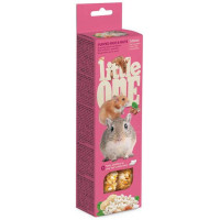 Mealberry Little One Sticks for hamsters, rats, mice and gerbils with puffed rice and nuts 2х55 g in box