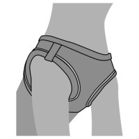 Flamingo kru&scaron;u siksna suņiem BENTO GREY S 37-40CM