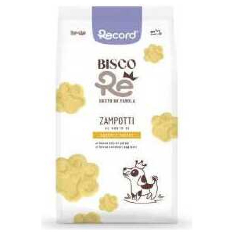 Record BiscoRe Zampotti citrus fruit and yoghurt dog biscuits 400 g - papildbarība suņiem