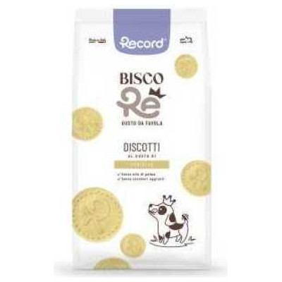 Record BiscoRe vanilla Discotti Dog Biscuits 400 g - papildbarība suņiem