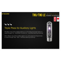 Nitecore FLASHLIGHT T SERIES 300 LUMENS/TIKI NITECORE