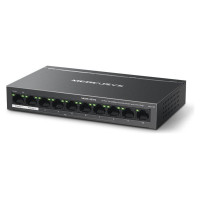 Mercusys Switch|MERCUSYS|Desktop/pedestal|10x10Base-T / 100Base-TX|PoE+ ports 8|MS110P