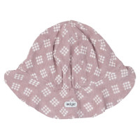 Lodger Hatter Tribe Muslin kokvilnas bērnu cepurīte, Rose, 3 - 6 mēn. - HT 107_3-6