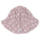 Lodger Hatter Tribe Muslin kokvilnas bērnu cepurīte, Rose, 3 - 6 mēn. - HT 107_3-6