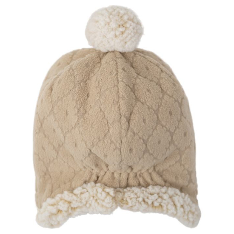 Lodger Hatter Folklore Fleece cepure, Beige, 12-24m - HT 630_12-24