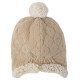 Lodger Hatter Folklore Fleece cepure, Beige, 12-24m - HT 630_12-24