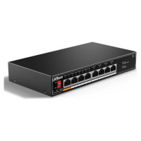 Dahua Switch|DAHUA|Desktop/pedestal|8x10Base-T / 100Base-TX|PoE ports 4|60 Watts|SF1008LP