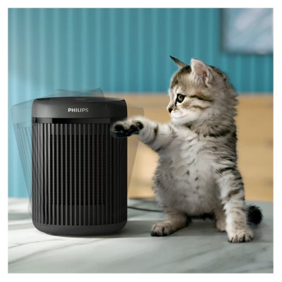 Philips 2000. sērijas kompaktais keramiskais sildītājs, tum&scaron;i pelēks - CX2120/01