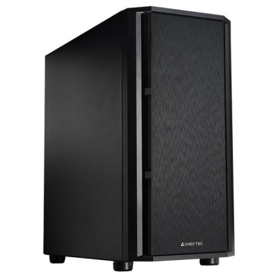 Chieftec Case|CHIEFTEC|Pro mini|MidiTower|MicroATX|MiniITX|Colour Black|AZ-01B-OP