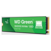 Western Digital SSD|WESTERN DIGITAL|Green|500GB|M.2|PCIe Gen4|NVMe|Write speed 4100 MBytes/sec|Read speed 5000 MBytes/sec|2.3mm|TBW 100 TB|WDS500G4G0E