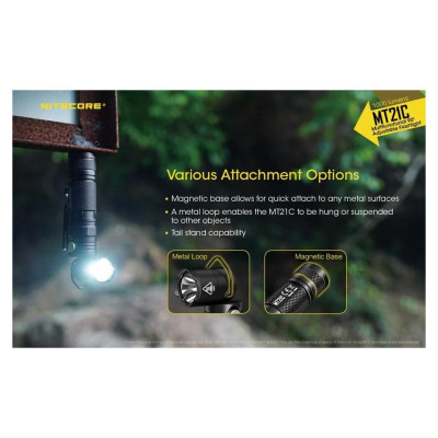 Nitecore FLASHLIGHT MT SERIES/1000 LUMENS MT21C NITECORE