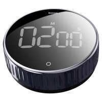 Baseus Heyo rotary timer electronic timer black timer (ACDJS-01)