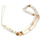 Guess pendant GUSTPEAW Phone Strap white/white Heishi Beads