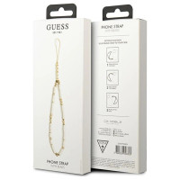 Guess pendant GUSTPEAW Phone Strap white/white Heishi Beads