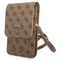 Guess Handbag GUWBP4TMBR brown / brown 4G Triangle