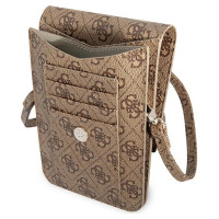 Guess Handbag GUWBP4TMBR brown / brown 4G Triangle