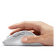 Ugreen MU101 ergonomic wireless mouse Bluetooth / 2.4 GHz - white