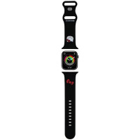 Hello Kitty Silicone Kitty Head Strap for Apple Watch 42/44/45/49mm - Black