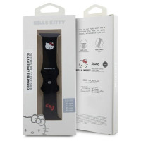 Hello Kitty Silicone Kitty Head Strap for Apple Watch 42/44/45/49mm - Black