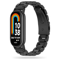 Tech-Protect Stainless Bracelet for Xiaomi Smart Band 8 / 8 NFC - Black