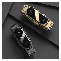 Tech-Protect Stainless Bracelet for Xiaomi Smart Band 8 / 8 NFC - Black