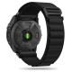 Tech-Protect Nylon Pro Strap for Garmin Fenix 3 / 5X / 3HR / 5X Plus / 6X / 6X Pro / 7X - Black