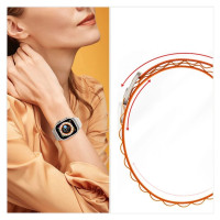 Tech-Protect Nylon Pro Strap for Apple Watch 4 / 5 / 6 / 7 / 8 / 9 / SE / Ultra 1 / 2 (42/44/45/49 mm) - Titanium Olive